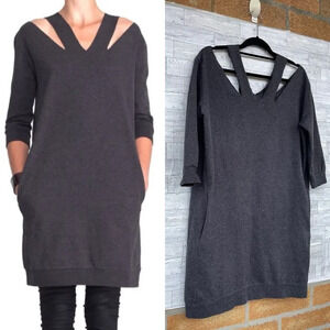 MM6 MARTIN MARGIELA  cut out sweater dress large